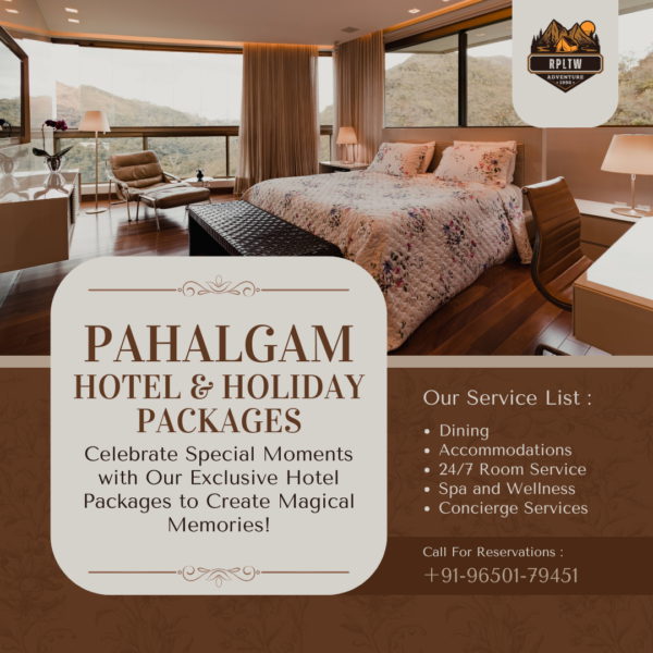 Pahalgam hotels & Holiday Packages