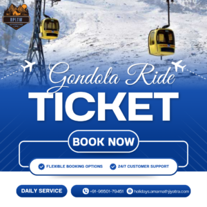 Gulmarg Gondola Ride Ticket Booking